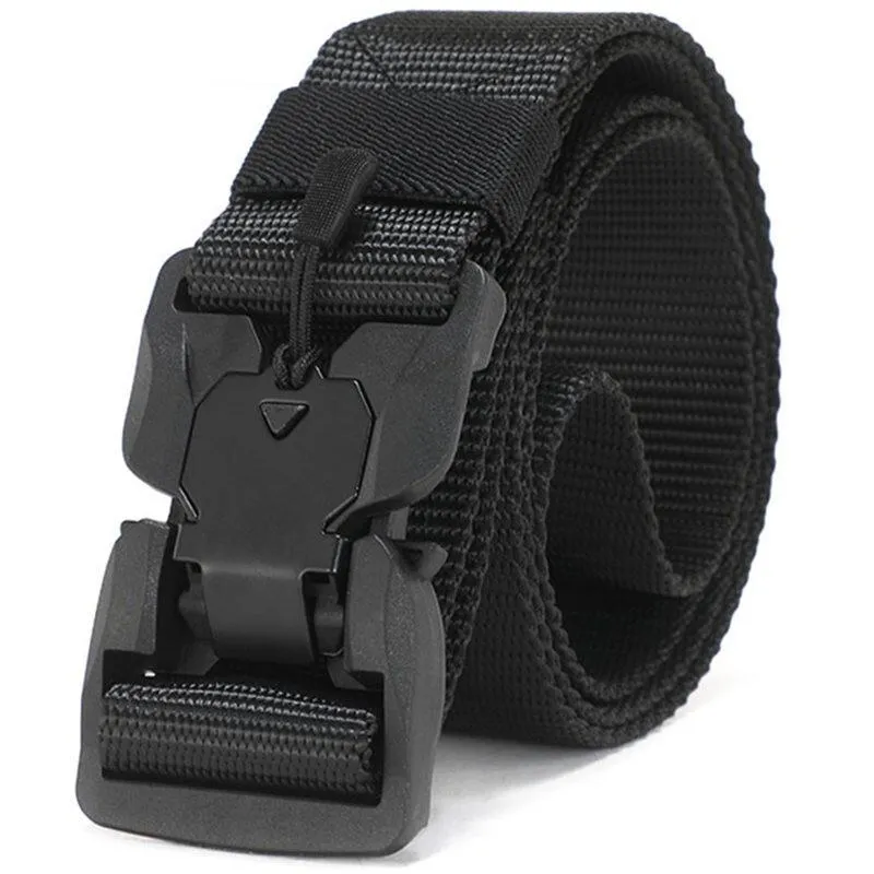 Belts Military Equipment Combat Tactical For Men US Army Training Nylon Metal Buckle Waist Belt Outdoor Hunting