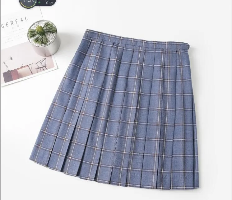 Factory Direct Selling Sweet Temperament Japanese JK Pleated Skirt Student College Style Autumn Uniform Skirts