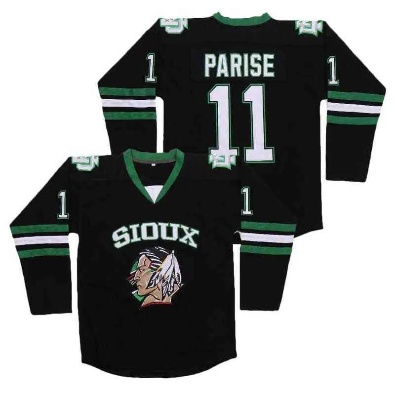 College North Dakota Fighting Sioux Jersey 9 Jonathan Toews 11 Zach Parise Hockey Ross The BOSS Rhea 3 ST John