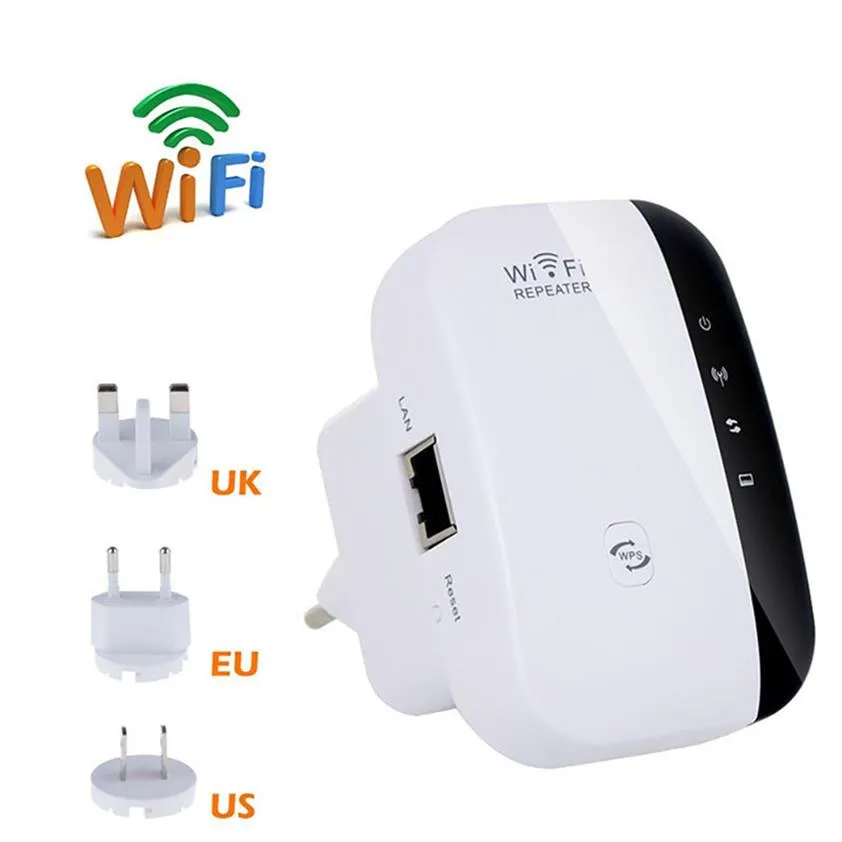 WIFI sem fio Repetidor Repetidor Extender Roteador Wi-Fi Fechadores Amplificador de Sinal 300Mbps Booster 2.4G Wi fi UltraBoost Ponto de Acesso EPA259F