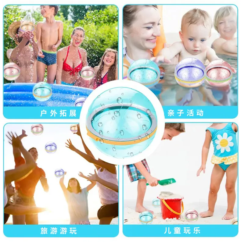 Palloncini magnetici per bombe d'acqua Incredibili forniture per giochi di guerra d'acqua per bambini Kid Summer Outdoor Beach Toy Party