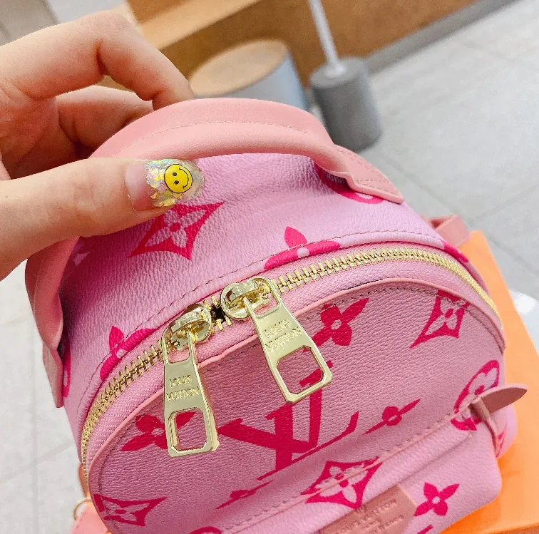 Louis Vuitton Mochila De Alta Calidad Para Mujer Mini LV