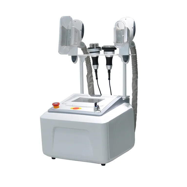 Machine efficace de congélation des graisses, Cavitation ultrasonique Rf, amincissante, Laser Lipo, 2 poignées de congélation des graisses, fonctionnent ensemble