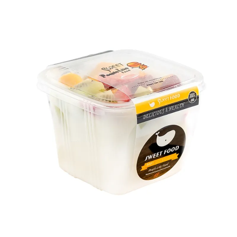 Baking Bakeware Cupcake Box embalagem transparente caixas de mousse de iogurte jelly pudding cop lk229