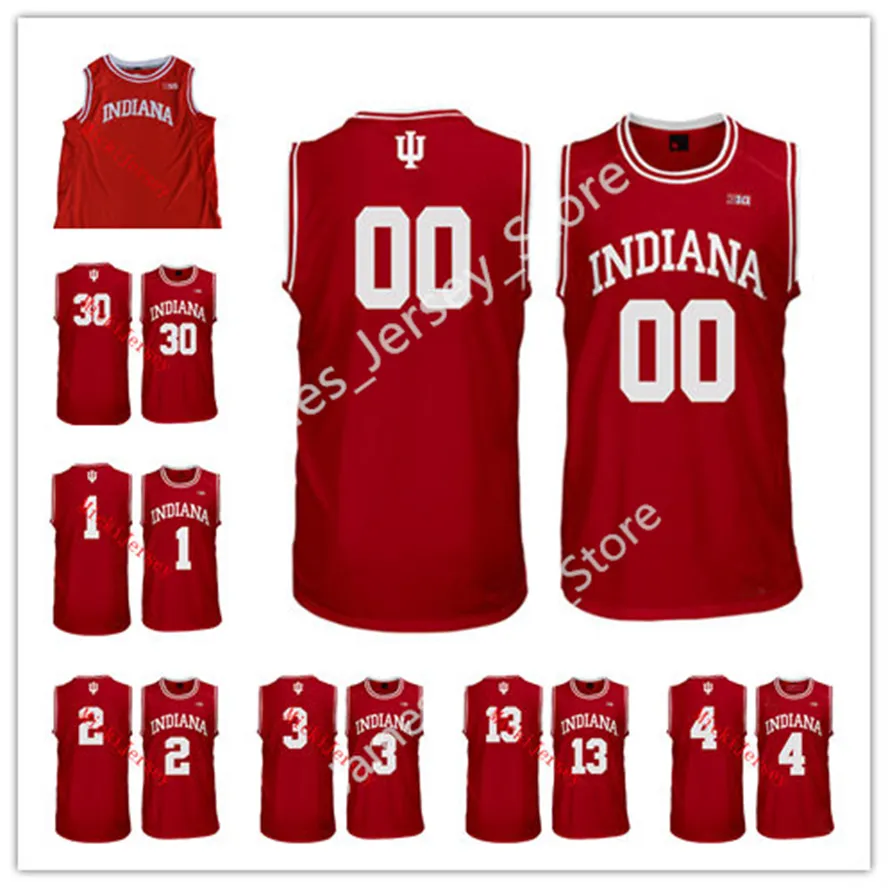 2022 NCAA Custom Indiana Hoosiers Basketball Jersey 0 Xavier Johnson 1 Jalen Hood Schifino 3 Anthony Leal 4 Michael Shipp 5 Malik Reneau 10 Kaleb Banks 11 CJ Gunn Jersey From James jersey store 14.51 ...