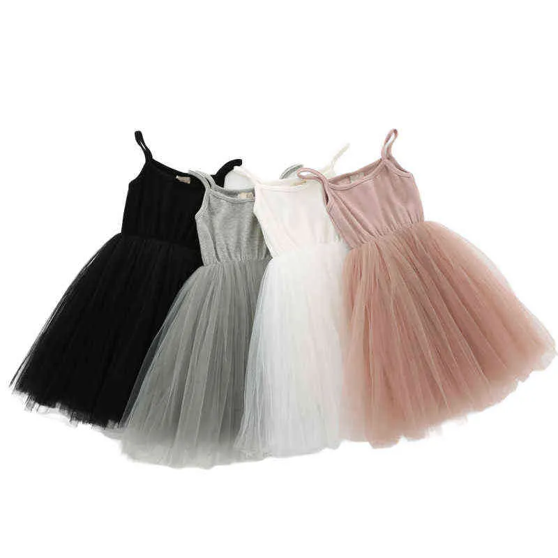 Little Baby Girls Dress for Party Wedding Summer 2022 Baby Kids 12m-8t klänningar för tjejfest prinsessan tutu klänning casual clothe g220518