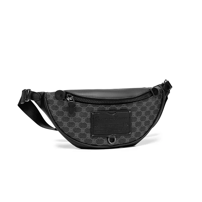 Zachte borsttas echte lederen heren crossbody tassen kleine lopende taille zakken man riem zakje mobiele telefoon mannelijke heuvelfeunsport sport sling tas