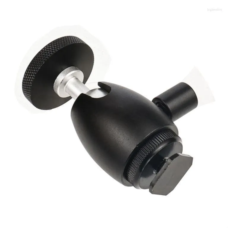 Tripés Feichao Câmera de 1/4 de polegada Tripé Mini Ball Head com adaptador de sapato de 1/4 "para monitor de luz LED 2 kg de carga dslr slr logua22