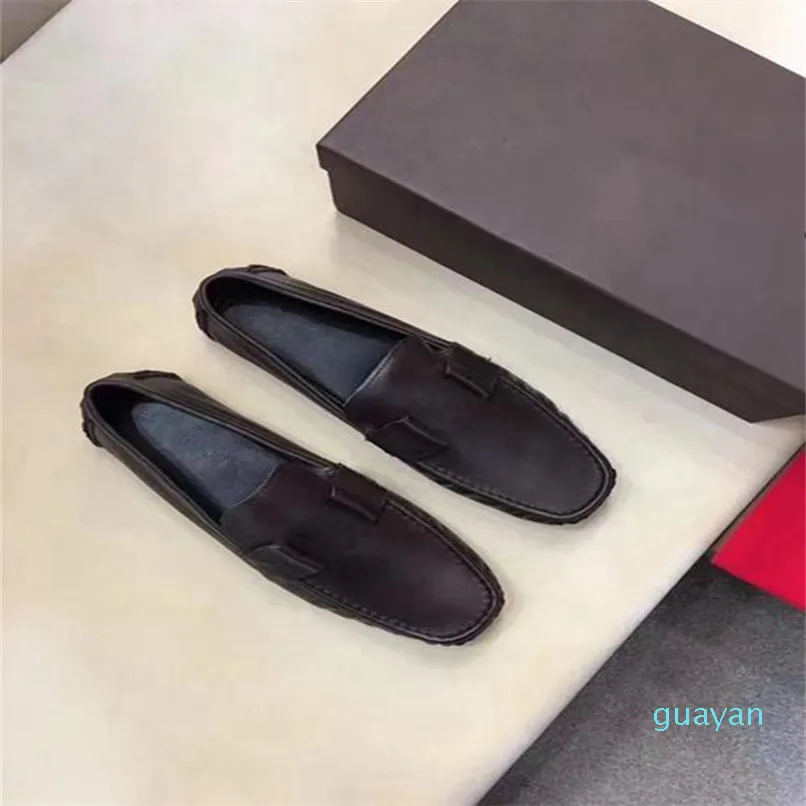 Kleding schoenen ontwerper heren schoenen 9 kleuren mannen loafers lederen metaal
