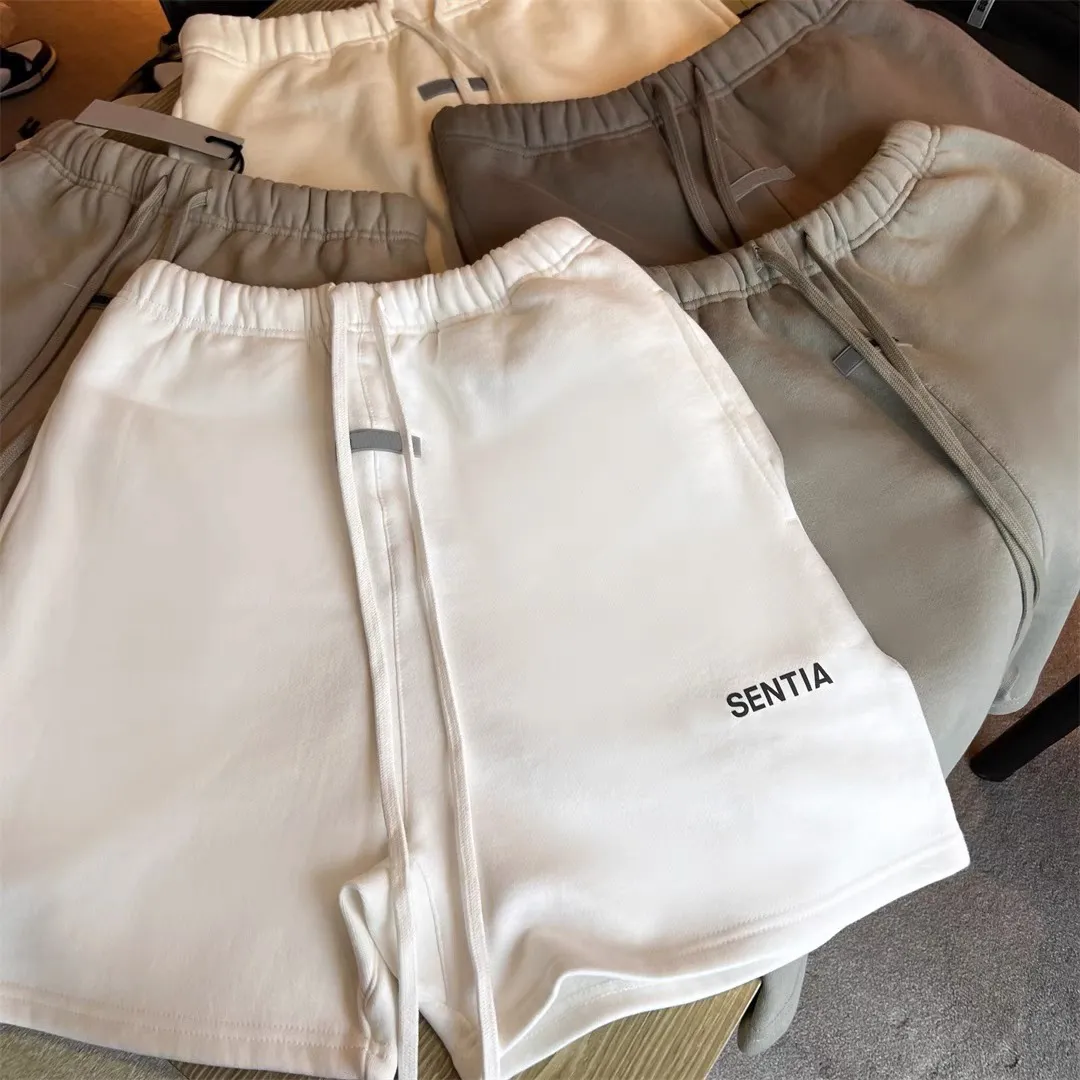 Herr Sommar Fritidsbyxor Nyaste Herrmode Hip Hop Bokstavstryck Byxor Herr Kvinnor Flerfärgade Trendiga shorts Lösa joggingbyxor Träningsbyxor Storlek S-XXL