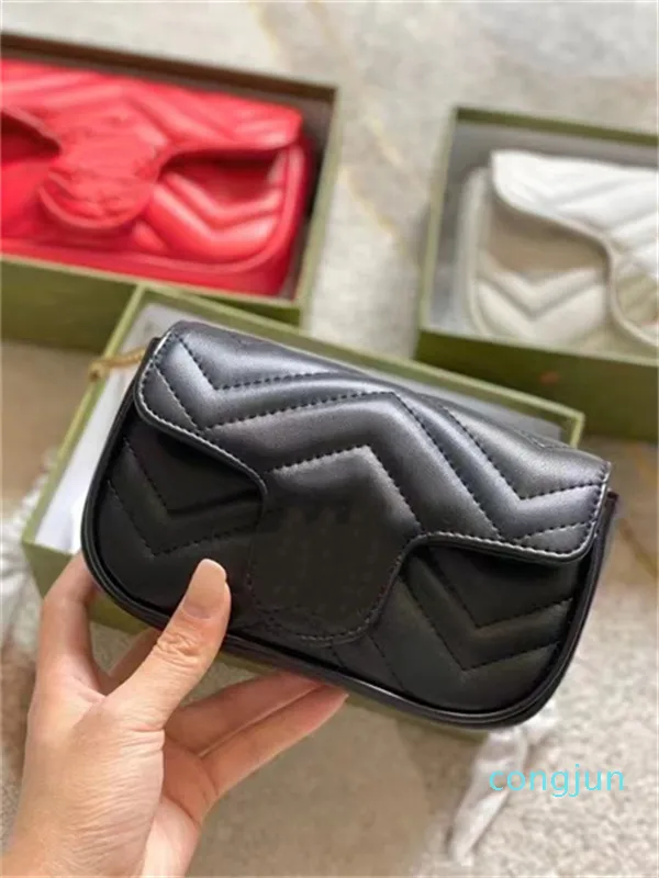 2022 Women Lady Messenger Bags Love v Wave Pattern Pattern Pattern Fudicty Patterners Counter Leather Counter Coulder