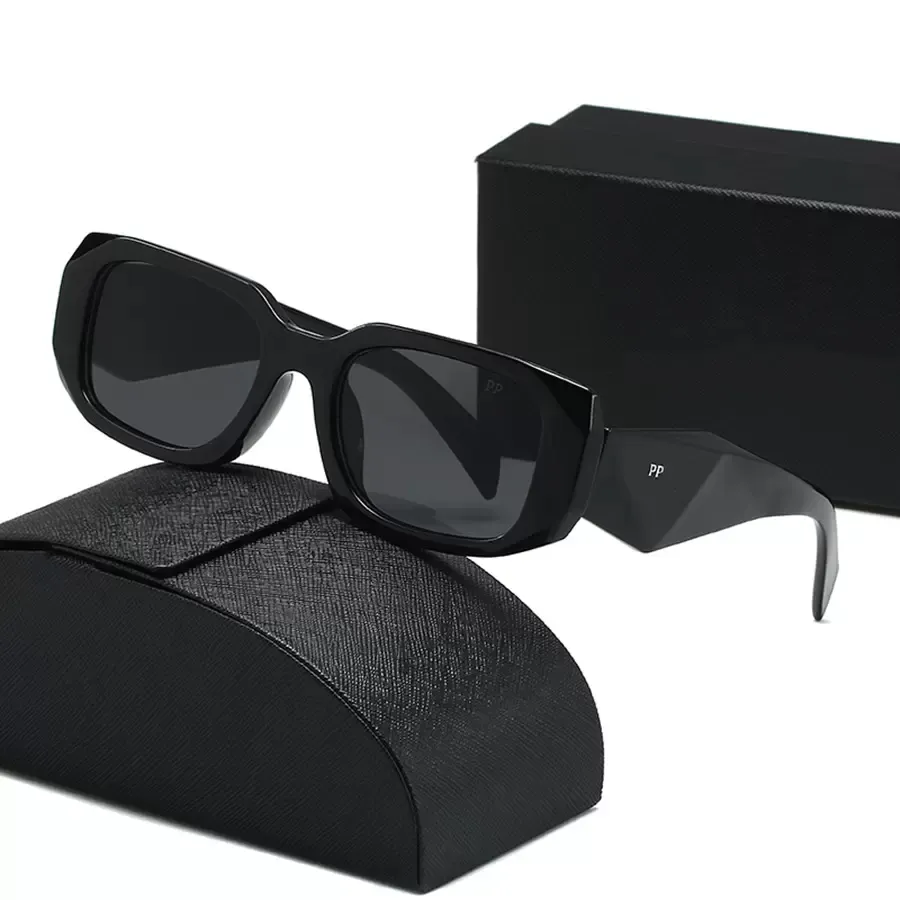Designer Mode Sonnenbrille Mann Frau Luxus Sonnenbrille Männer Frauen Unisex Marke Brille Strand Polarisierte UV400 Schwarz Grün Weiß Farbe