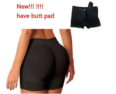 Sexy Boyshorts For Women Push Up Padded Panties With Buttocks And