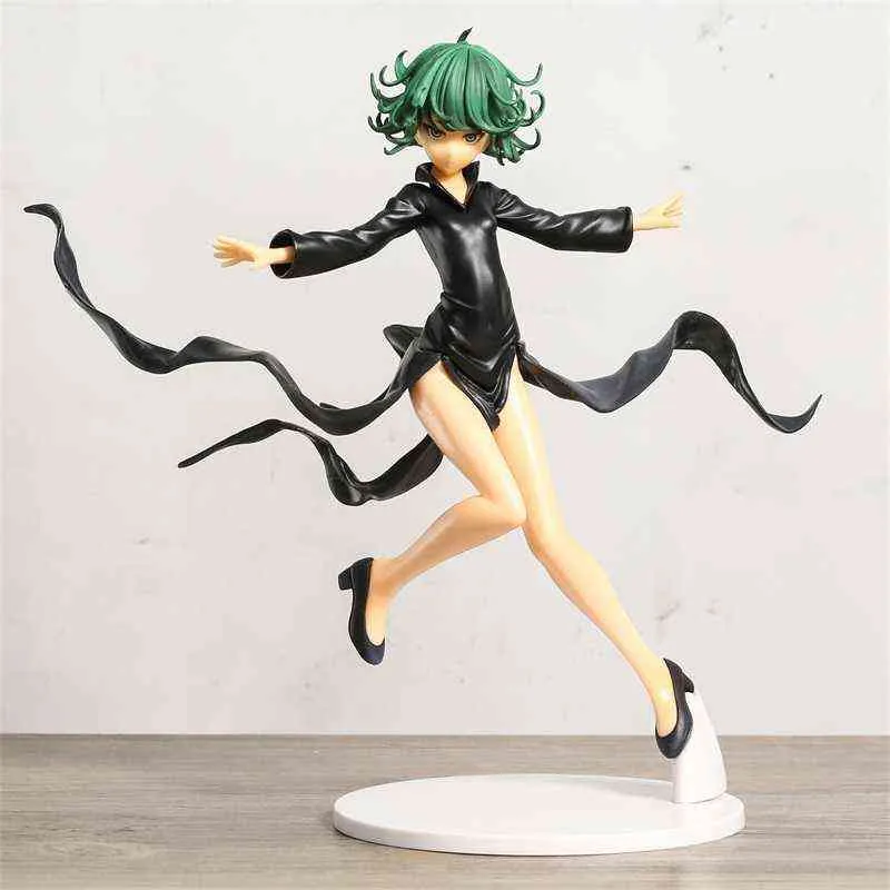 One Punch Man Senritu No Tatsumaki 1/8 Figur PVC Collection Modell Leksaker Brinquedos G220420