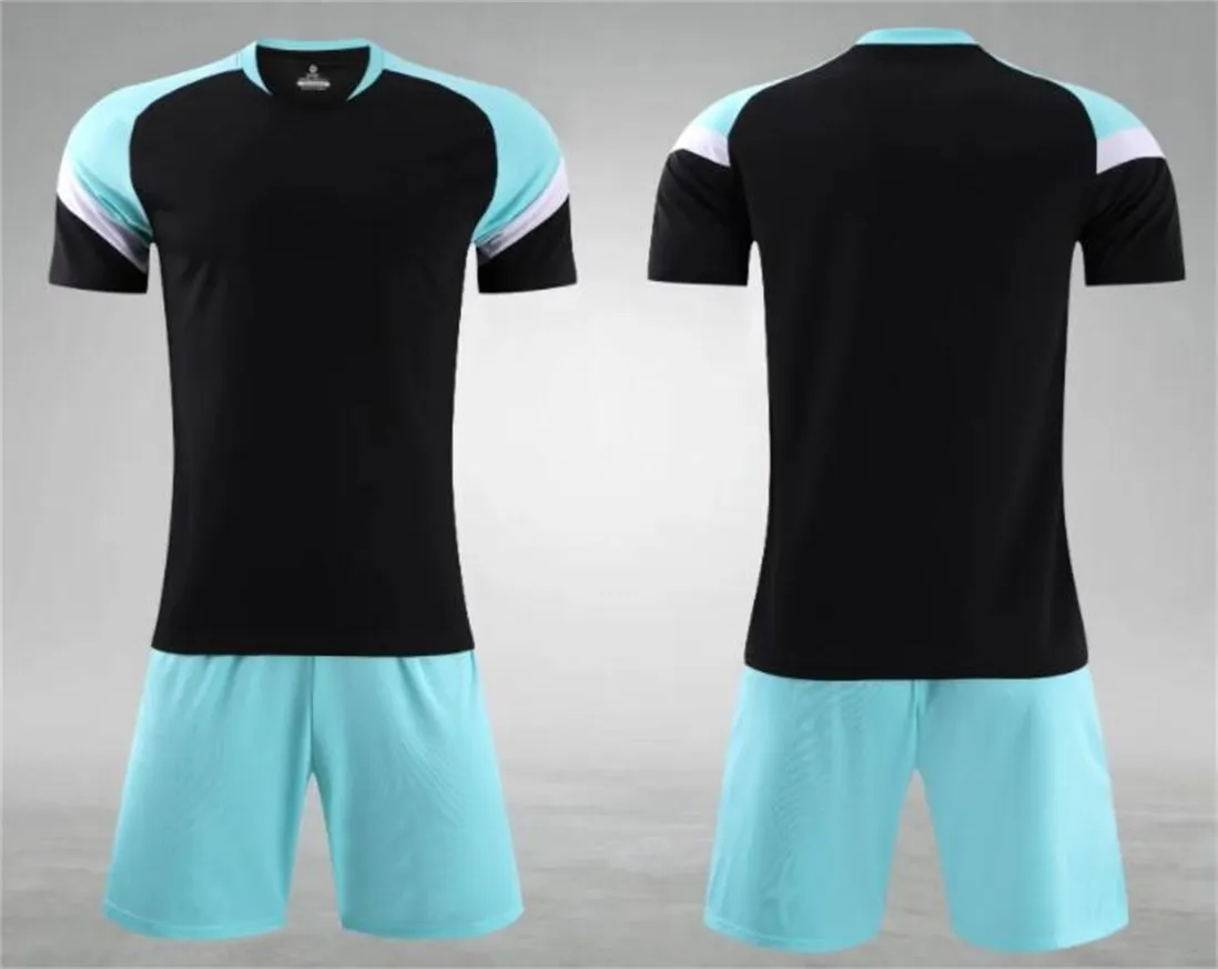 Sports 2022 Мужские индивидуальные футбольные майки наборы наборы мужского обучения футбольного костюма Custom Custom Plus номер с шортами Kingcap