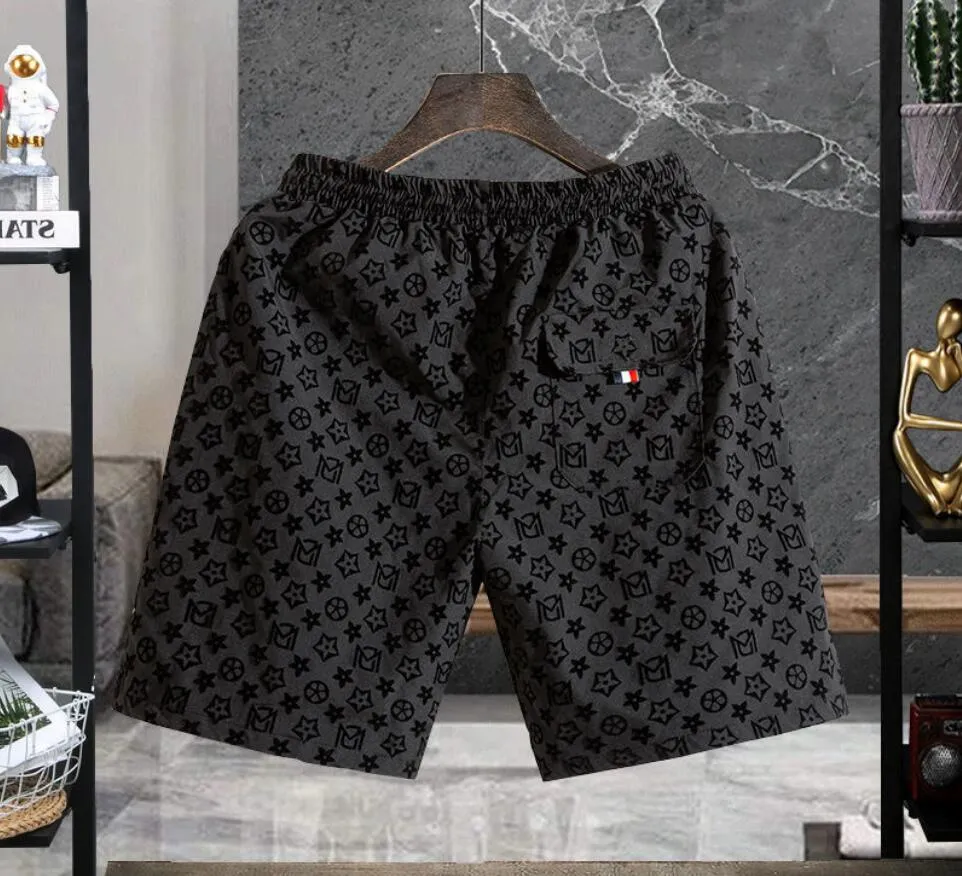 Szorty męskie projektanci damskiej krótkie spodnie literka drukowana pasek pasa swobodne pięciopunktowe ubrania letnie ubranie plażowe 27