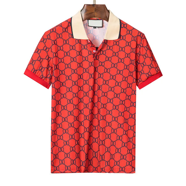 Red designer hotsell polo shirt