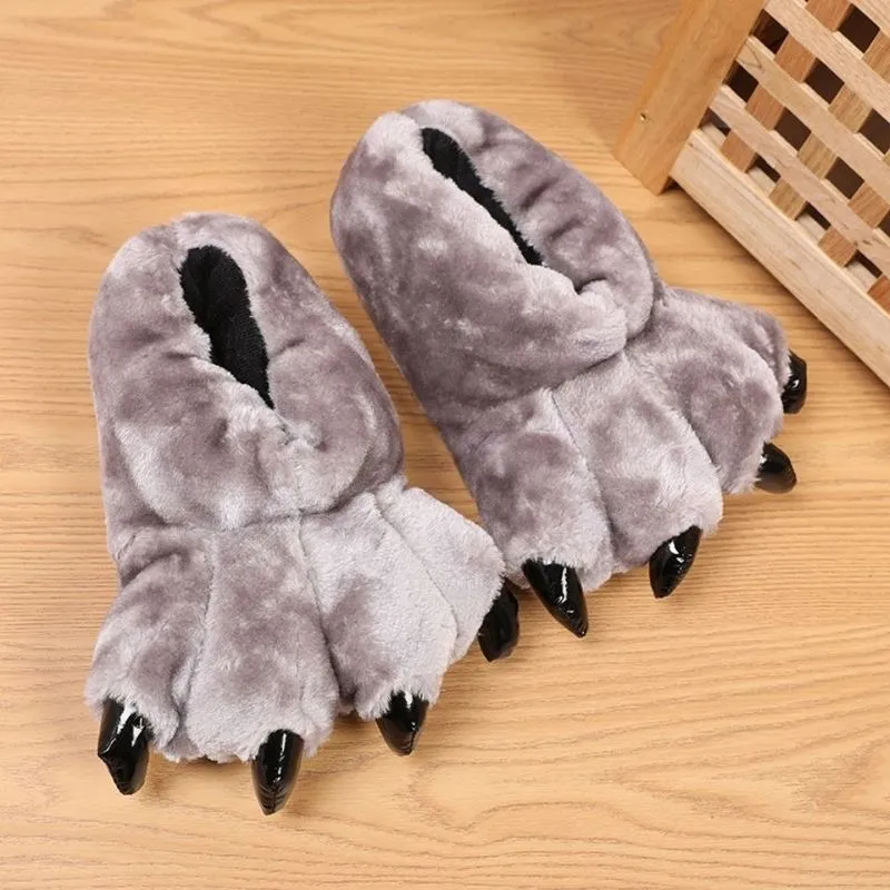 Pantofole sales zampa orso