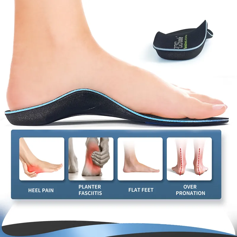Buy GEJUFF Memory Foam Insole Women Patava Cushion Comfortable Pad for  Height Increasing Athletic Girl Replacement Pad Sole Inserts Ladies for  Bite Flat Feet, Plantar Fasciitis, Feet Heel Pain Relief. Online at
