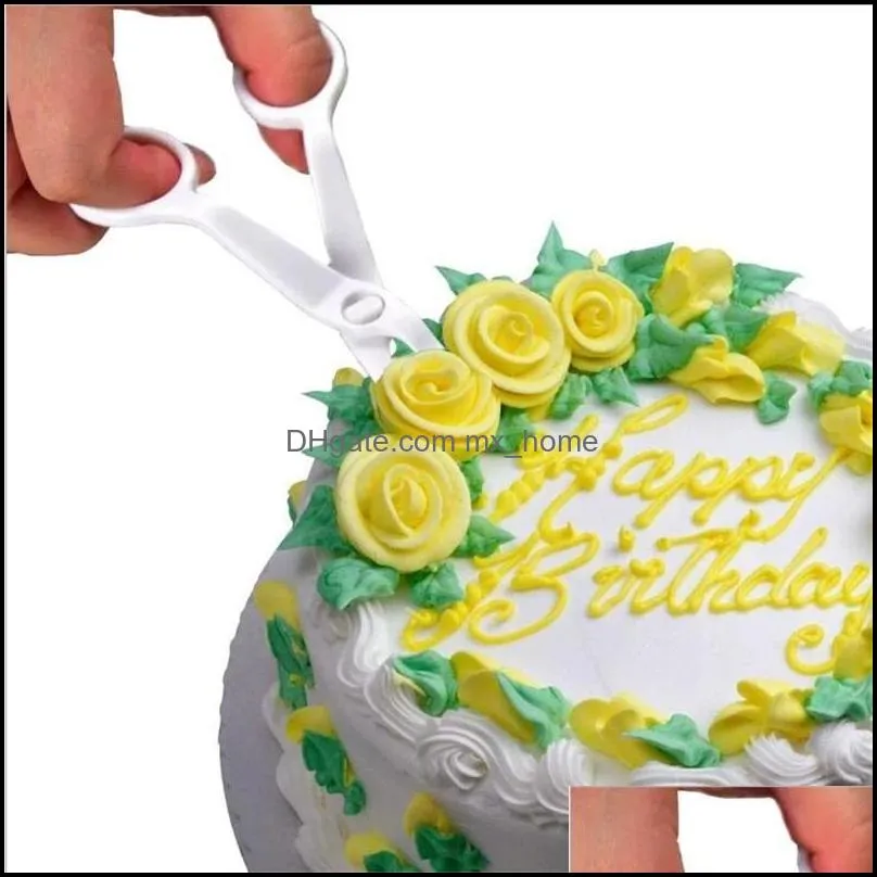 plastic scissors flower lifter craft cake decorating tool modelling diy tools wll761