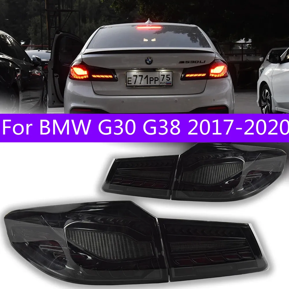 Auto Tuning Rückleuchten für BMW G30 20 17-20 20 525i 530i F90 G38  Dynamisches Signal Rücklicht DRL OLED Lampe Rückwärtsgang und Bremse