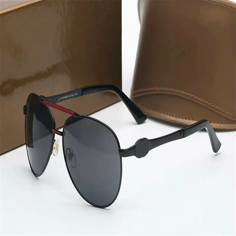 Sunglass Classic Round Brand Ray Design UV400 Sunglasses Eyewear Metal Gold Bans Frame Sun Glasses Men Women Mirror Luxury Polar