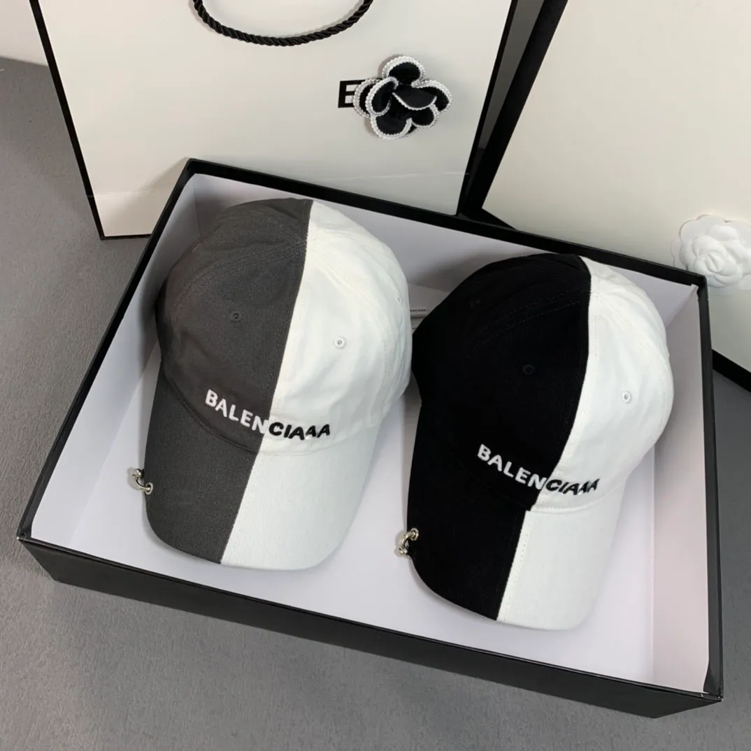 볼 캡 디자이너 야구 모자 남자 패션 스티치 2 색 Casquette 편지 자수 야외