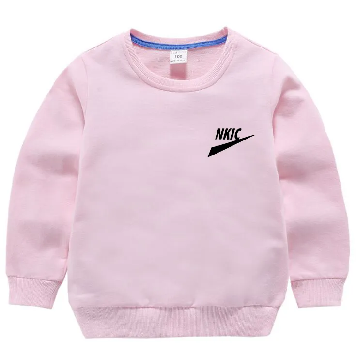 Sweats à capuche filles chemise enfants 100% coton Tops bébé enfants garçons vêtements d'automne enfant en bas âge vêtements pull enfant infantile de haute qualité