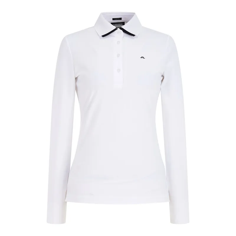 Spring Autumn Golf Long Hermes Shirt For Women Ladies Golf Wear Stretch Fabric JL Classical Golf Shirts Sportkläder 220626