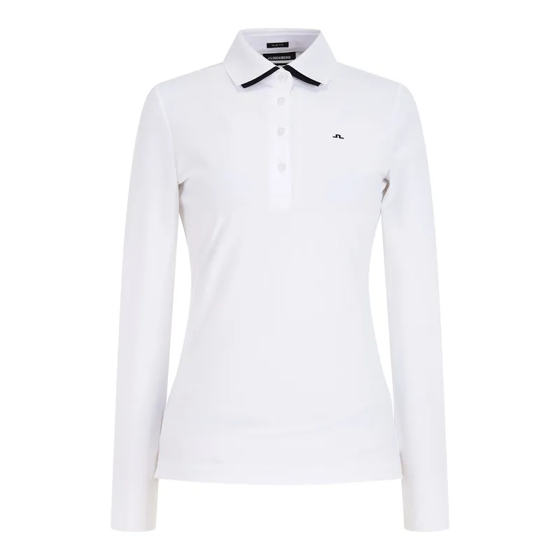 camicia a maniche lunghe da golf primavera autunno per donna abbigliamento da golf da donna tessuto elasticizzato JL camicie da golf classiche abbigliamento sportivo 220626