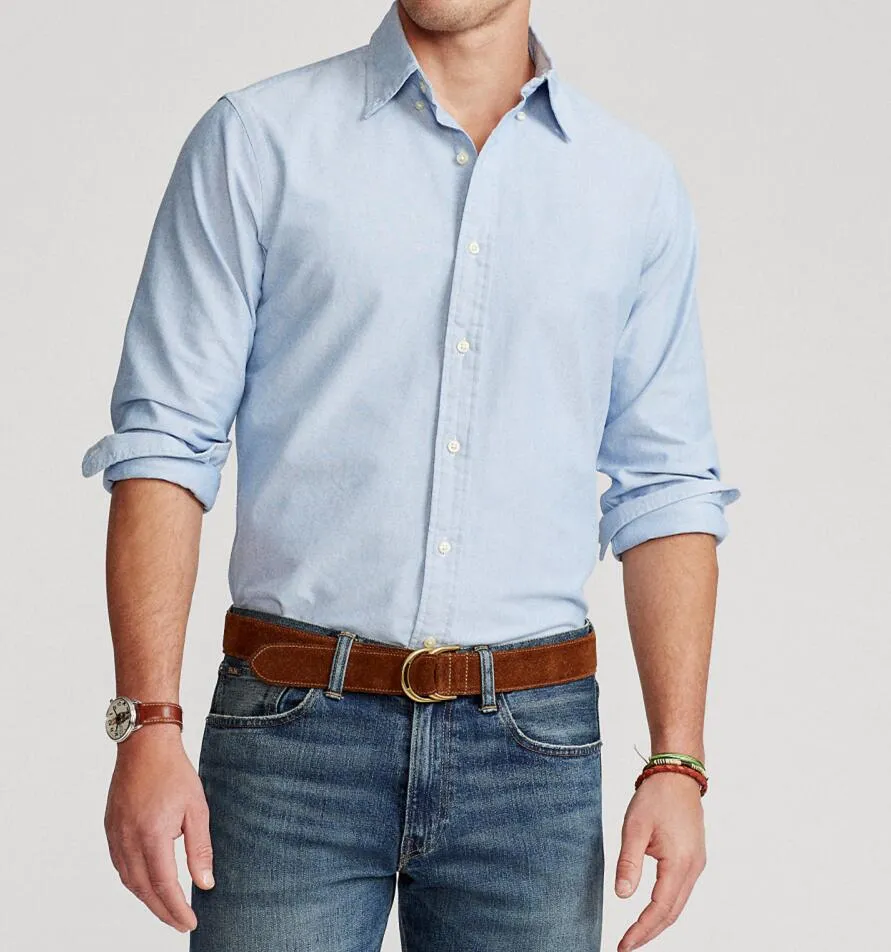 Dress Shirts Mens Designer Business Shirt Fashion Casual Shirt Men