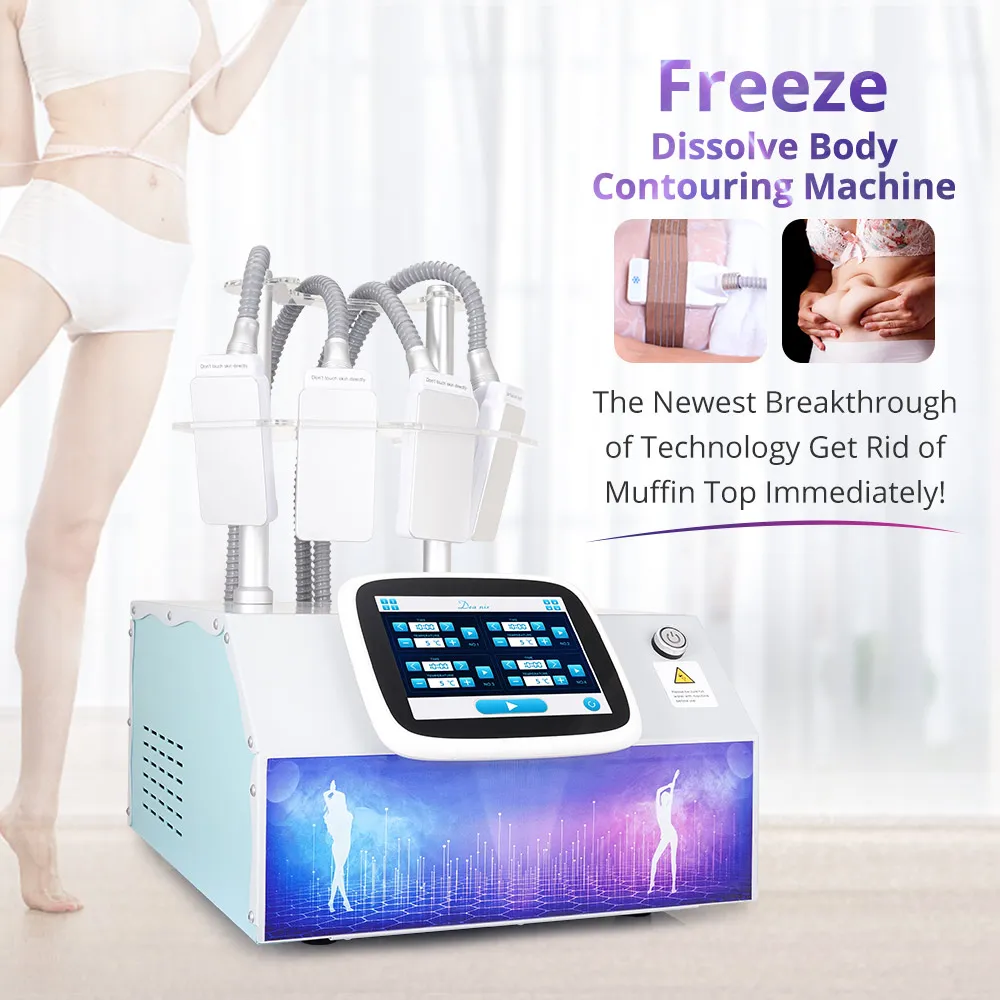 Best Selling Cold Slimming Body Shaping Machine Freeze Cryo Weight Loss Vacuum Beauty Salon Equipment