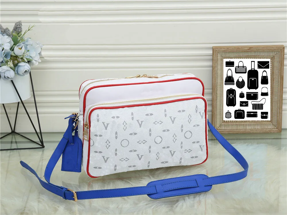 Projektanci Mężczyźni Torebka wieczorowa 3 szt. 1 zestaw Portfele Crossbody Skóra Patchwork Kobiety Modne torebki louiseitys Torby na ramię viutonitys Projektant Phone bao