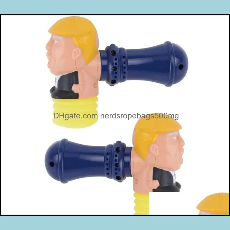 US Party Favor Donald Trump Shape Fun Game Hammers Sound Lighting Hammer Child Novelty Toy Arrival 7 2xy E1