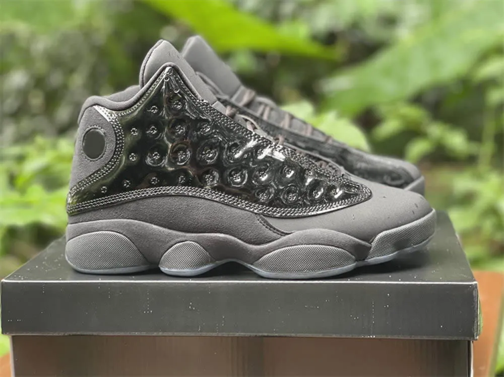 Shoes 13 Cap Gown Black 13s 414571 012 Sports Sneakers Original