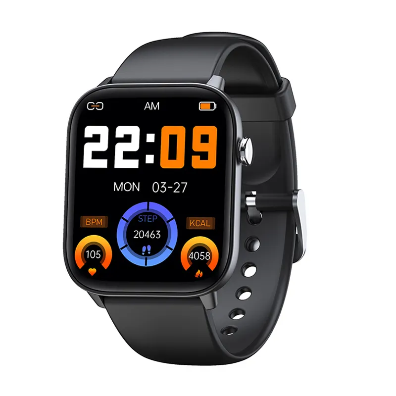 Mitoto DM19 Sport Fitness Pulseiras Inteligentes 1,83 pol. BT Chamada Frequência Cardíaca Pressão Arterial