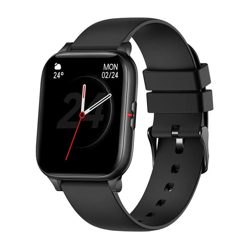 P8 Mix Mix 1,69 polegada Smart Watch Men Monitor de freqüência cardíaca IP67 Women Women Smartwatch Rastreador de fitness para iPhone Plus2625