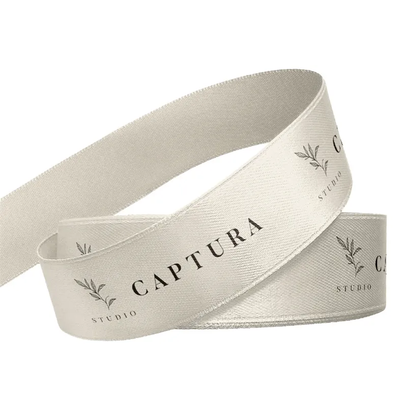 Customized Printing Ribbon 1 in Wide Polyester Ribbons for Bakery and ...