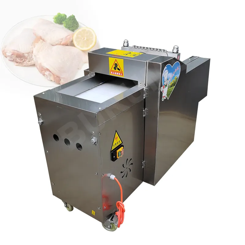 Petit Type de poulet pépite Cutter Machine poisson viande os Cube coupe tranchage coupe en dés