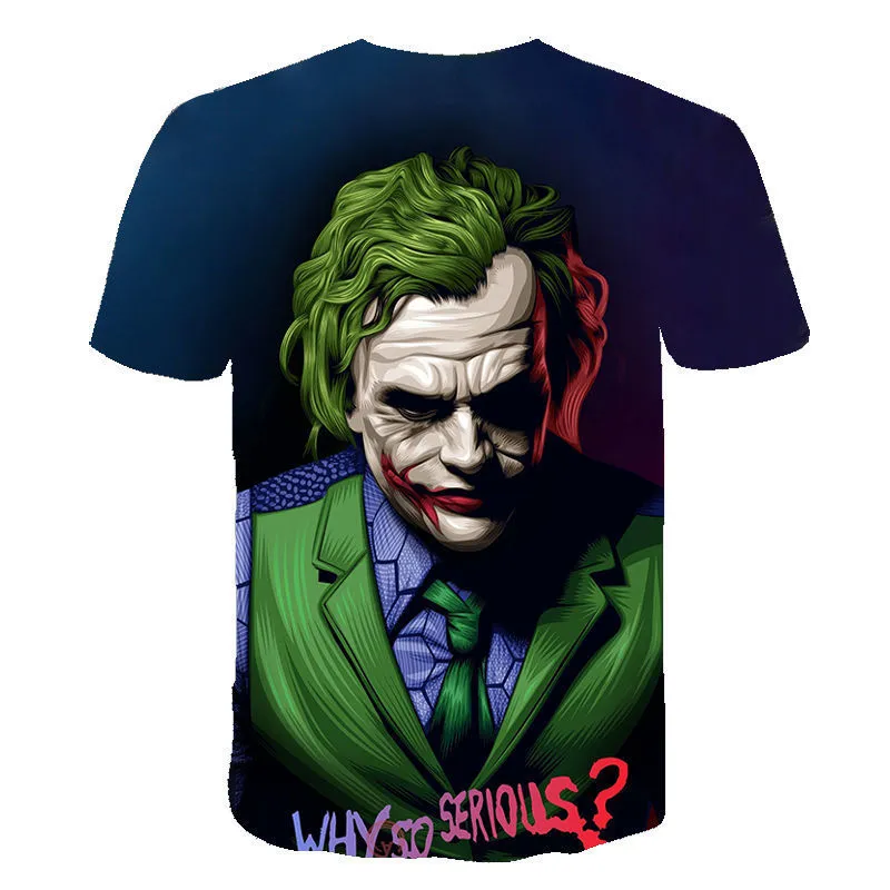 Joker print sales t shirt