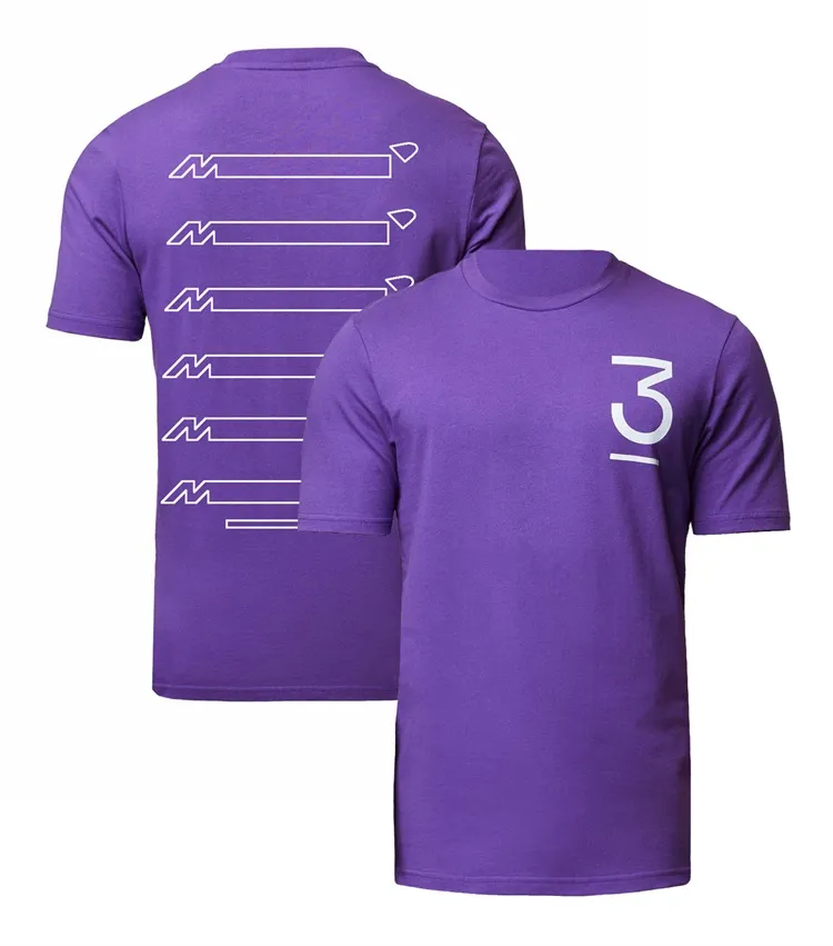 Униформа команды F1 2022, новая футболка гонщика с короткими рукавами, повседневный спортивный быстросохнущий топ больших размеров, можно настроить
