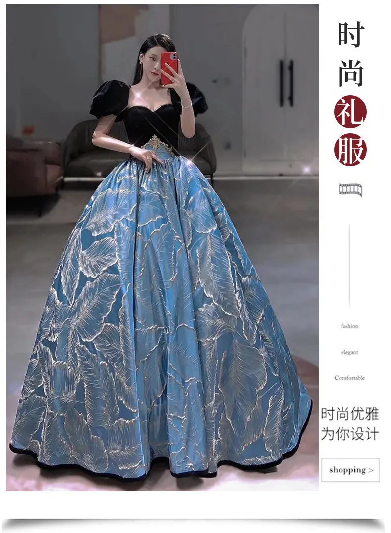 2022 Vestidos de quinceañera azul cielo mexicano con apliques florales 3D Vestidos XV Años Sweet 16 Vestido Bow Robe de Soirée Vestidos de noche 2022 Vestidos de quinceañera azul cielo mexicano con apliques florales 3D Vestidos XV Años Sweet 16 Vestido Bow Robe de Soirée Vestidos de noche