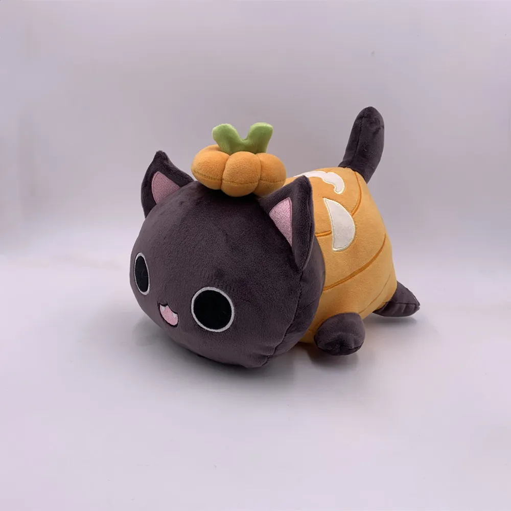 Burger shop cat plush