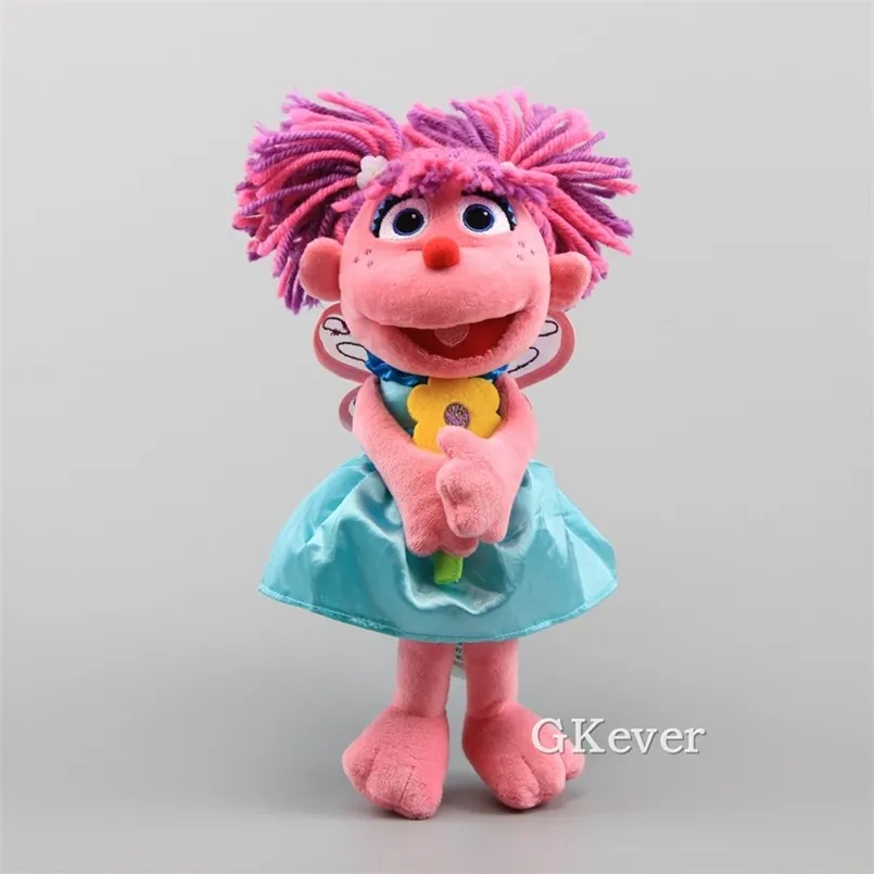 12"30 CM Sesame Street Lovely Abby Cadabby Fairy Angel Plush Doll Cute Soft Toys Baby Eon Dolls 220516