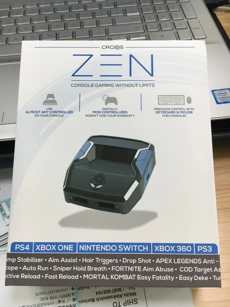 Controller di gioco Xbox Cronuszen CronusMax2 Convertitore per PS3 // Xbox360/Xbox1/Switch Wired/Wireless Tastiera Mouse Cronus Zen