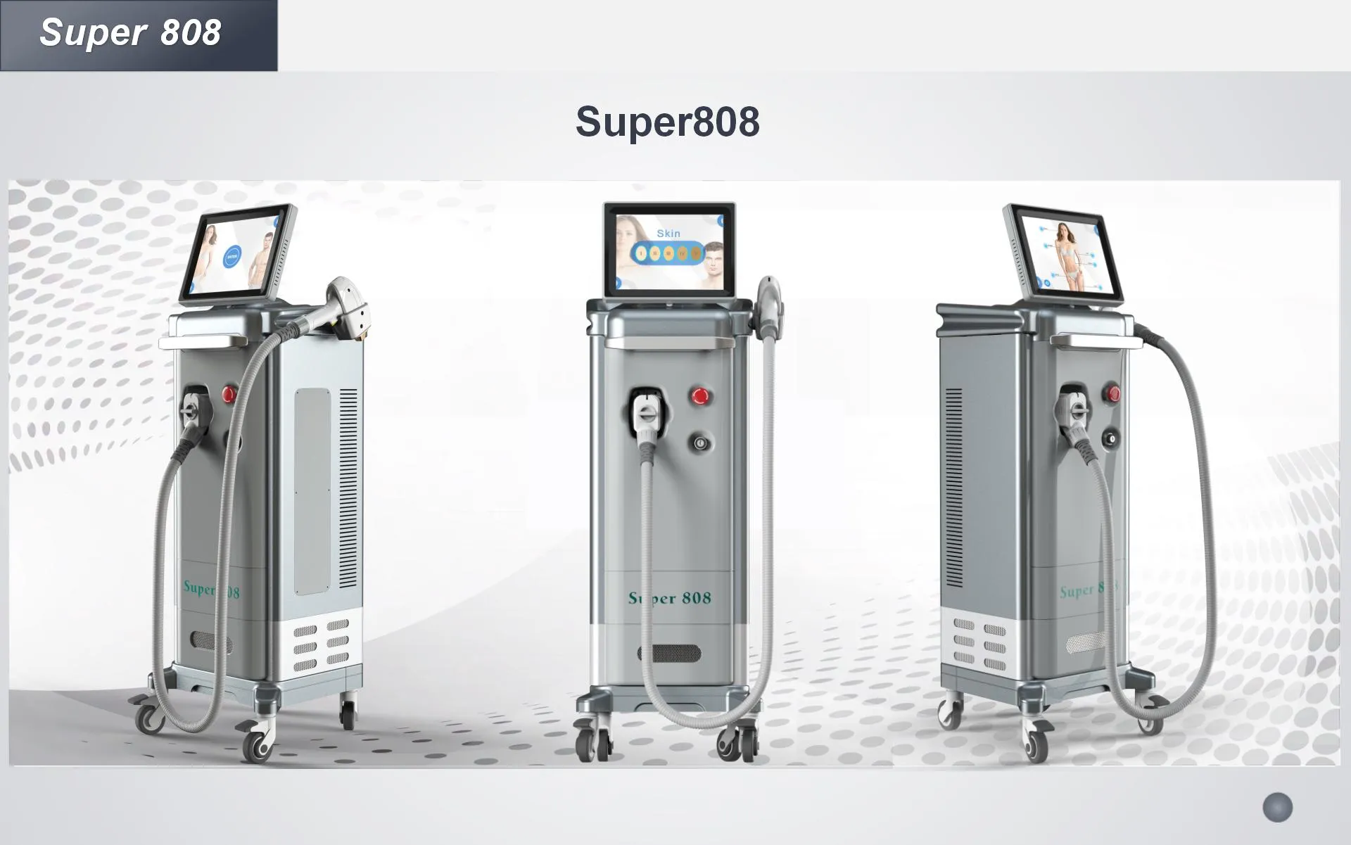 Permanent Painless super 808 Hair Removal Most Effective Durable 808nm Diode Laser Hair Removal Beauty Machine