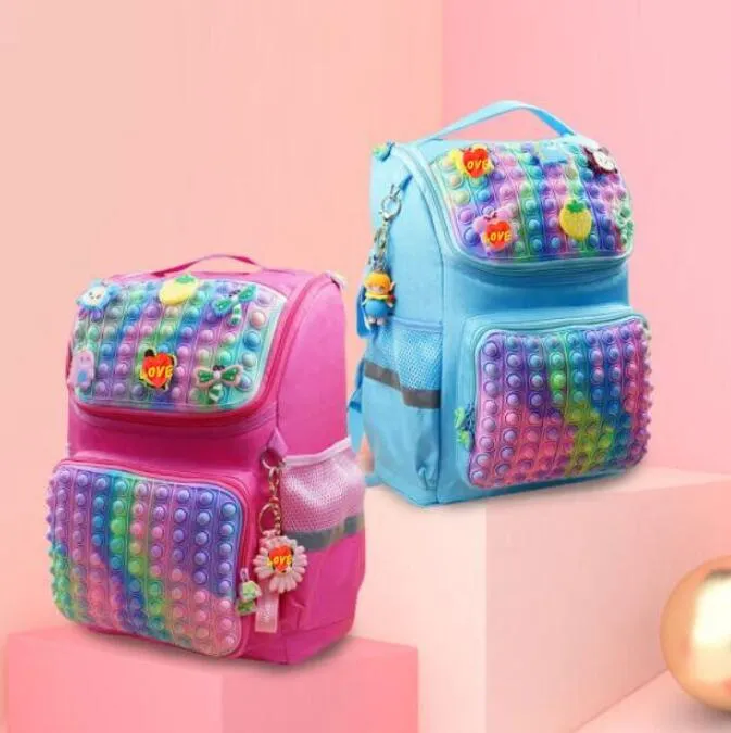 Hot sell Cute School Bags Boys Girls Cartoon Kids Backpacks Children Orthopedic Backpack Kids Bookbag handbag Shoulder bag schoolbag Beautiful gifts 01