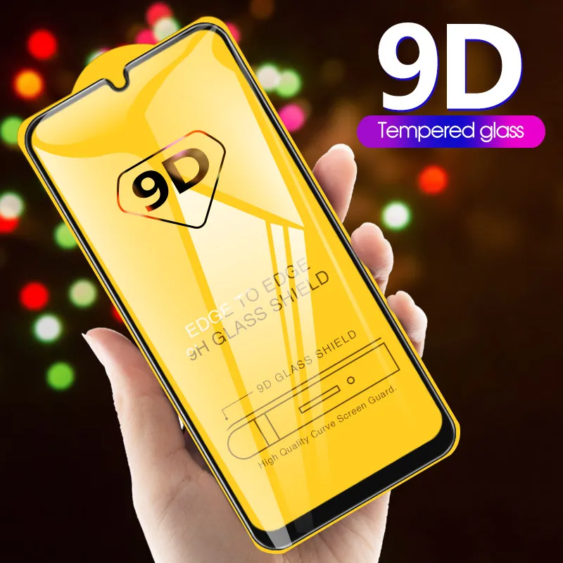 9D Full Cover Screen Protectors för Samsung för Samsung Galaxy A54 A34 A24 A14 A04 E A04S A13 4G A23 A33 A53 A73 Huawei P40 Xiaomi MI 10 Tempererat glas