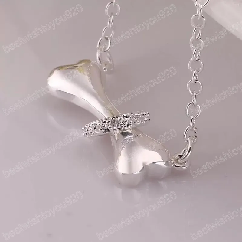 Collana Con Ciondolo Cane In Argento 925 – Gioiello Carino Per Amanti Degli Animali