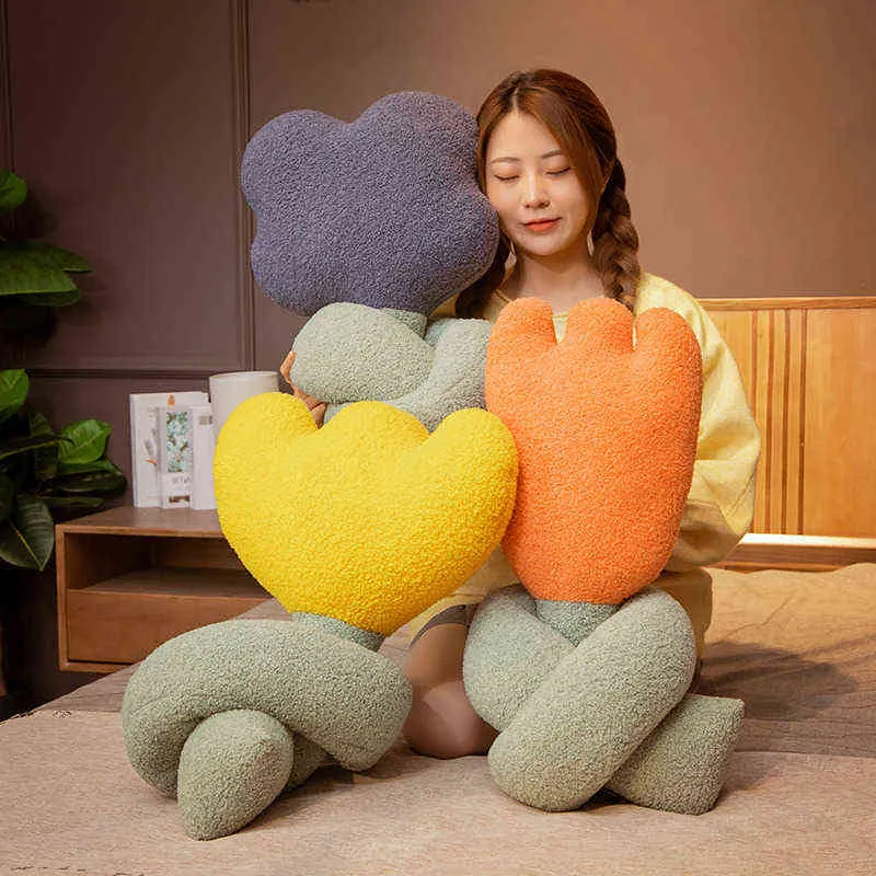 Giant flower cheap pillow